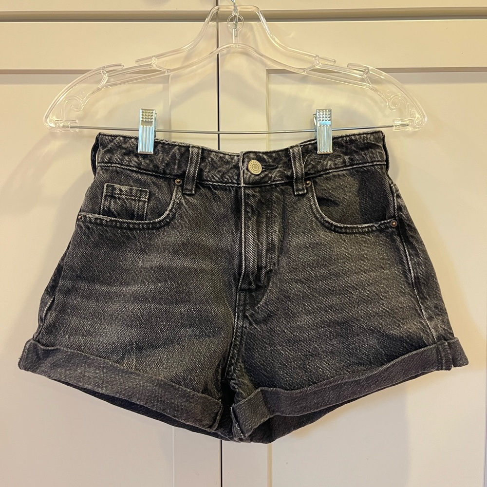 PACSUN denim mom shorts